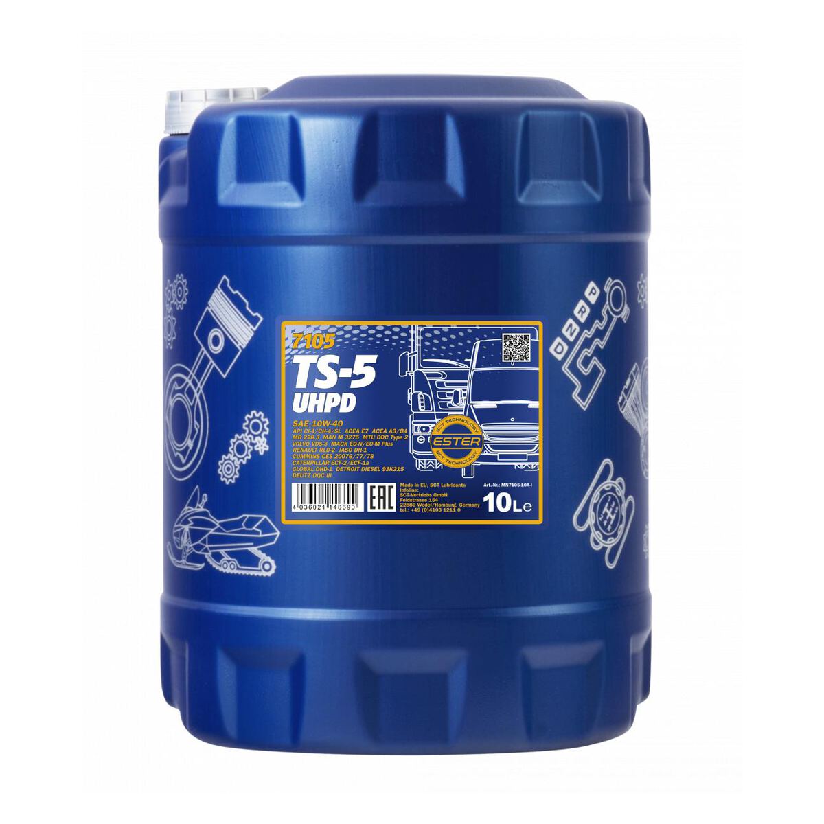 MANNOL TS-5 UHPD 10W-40 7105